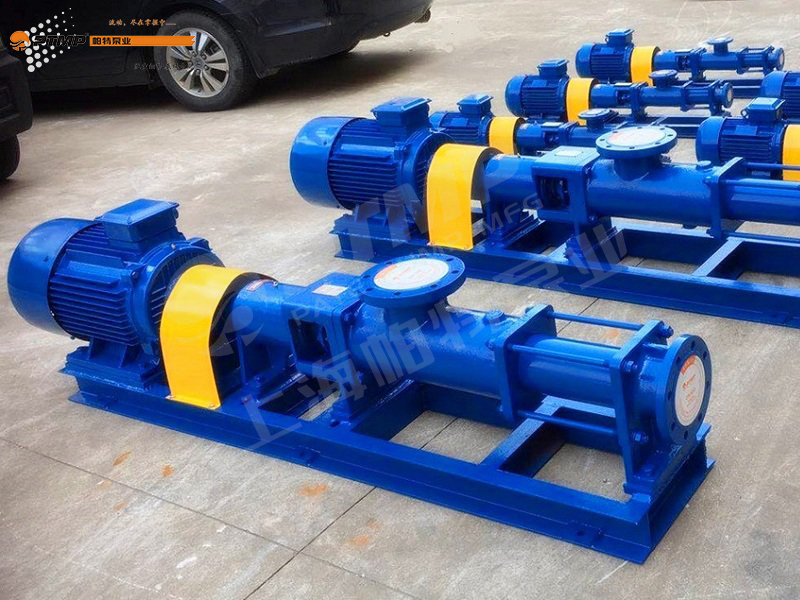 污泥螺桿泵的日常操作和使用注意事項