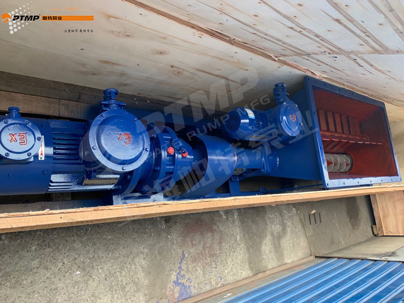 污泥螺桿泵啟停注意事項